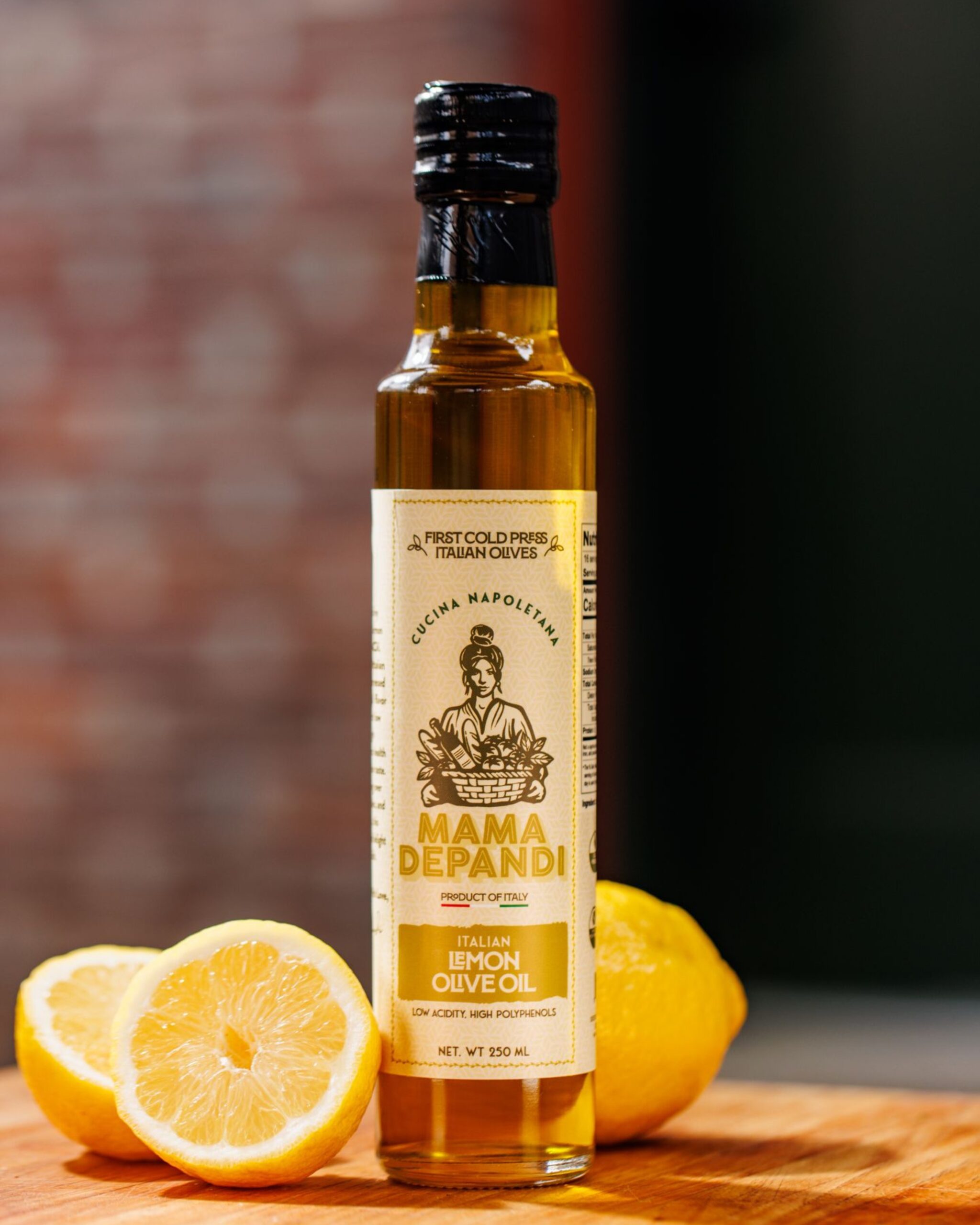 Mama DePandi's Lemon Extra Virgin Olive Oil | Mama DePandi